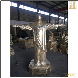 大型西方人物銅雕塑 