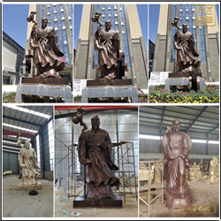 古代華佗人物雕塑 