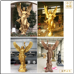 銅西方人物雕塑廠