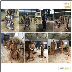 古代人物銅雕塑價格 