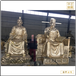 大型公園古代人物銅雕塑 大型公園古代人物銅雕塑