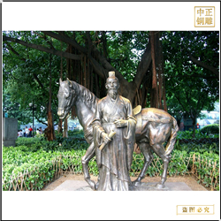 景區古代名人雕塑鑄造廠