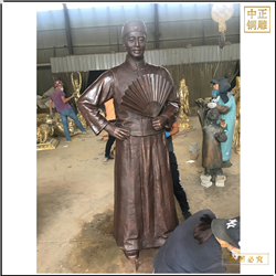 純銅古代人物銅雕塑制作廠家 純銅古代人物銅雕塑制作廠家