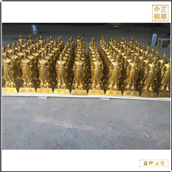 小型商圣人物銅雕塑擺件 小型商圣人物銅雕塑擺件