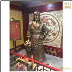 唐堯人物銅雕塑 唐堯人物銅雕塑