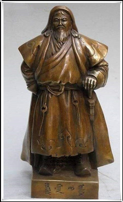 成吉思汗銅雕塑 成吉思汗銅雕塑