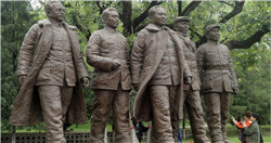 十大元帥銅雕塑 十大元帥銅雕塑