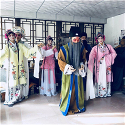 戲曲情景小品雕塑