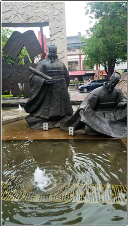 大型室外古代人物銅雕塑 大型室外古代人物銅雕塑